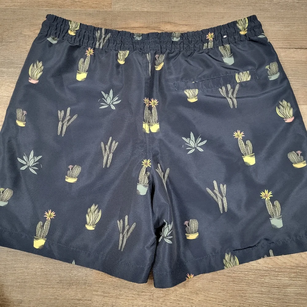 Aeropostale Cacti Kickback Jogger Shorts Board Shorts Swim Trunks Cactus Medium
